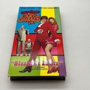 Austin Powers, The Spy Who Shagged Me (VHS, 1999) Mike‎ Myers, Heather Graham
